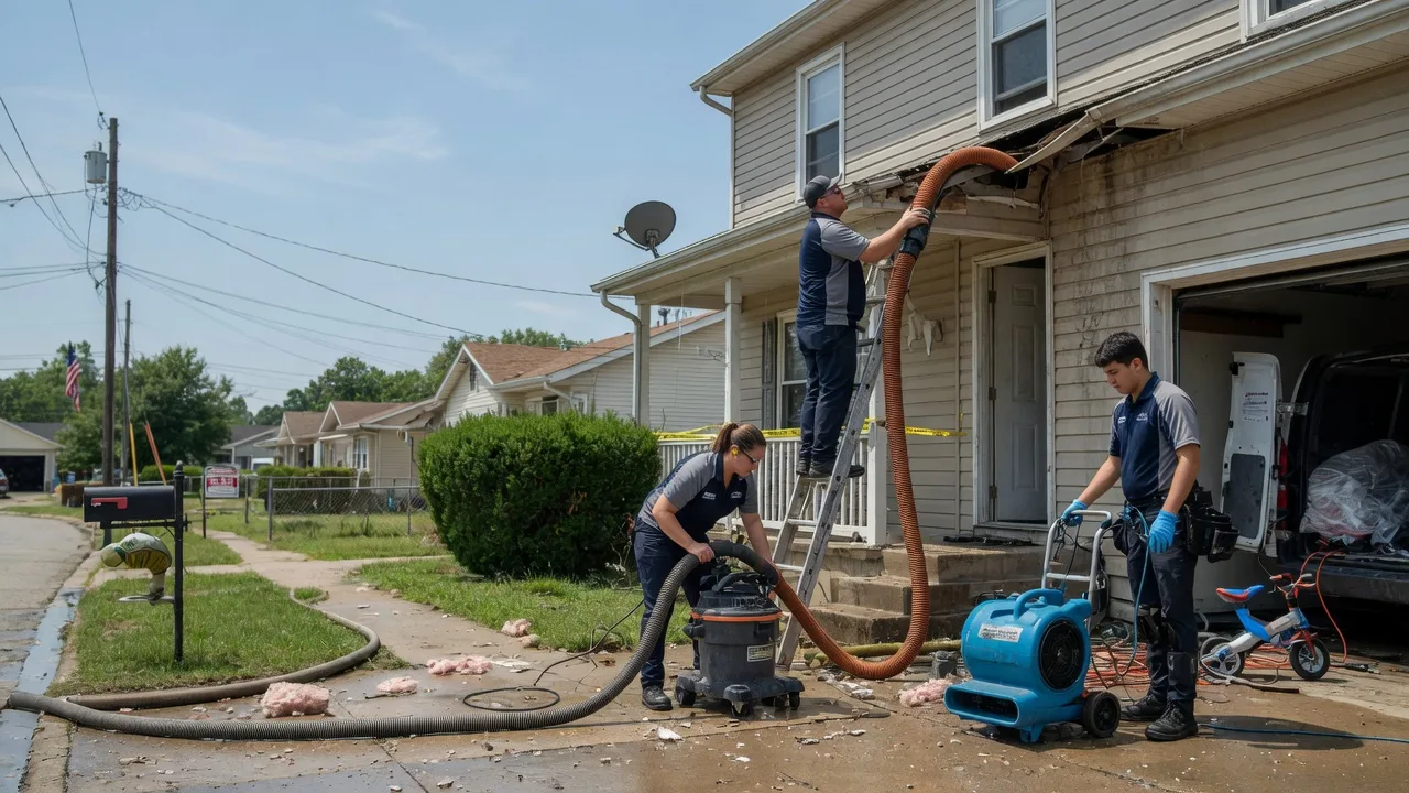 Water Damage Restoration in Dry Run, PA near me